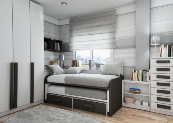 double-bed-adorn-boys-bedroom-with-white-and-grey-color-theme-915x652